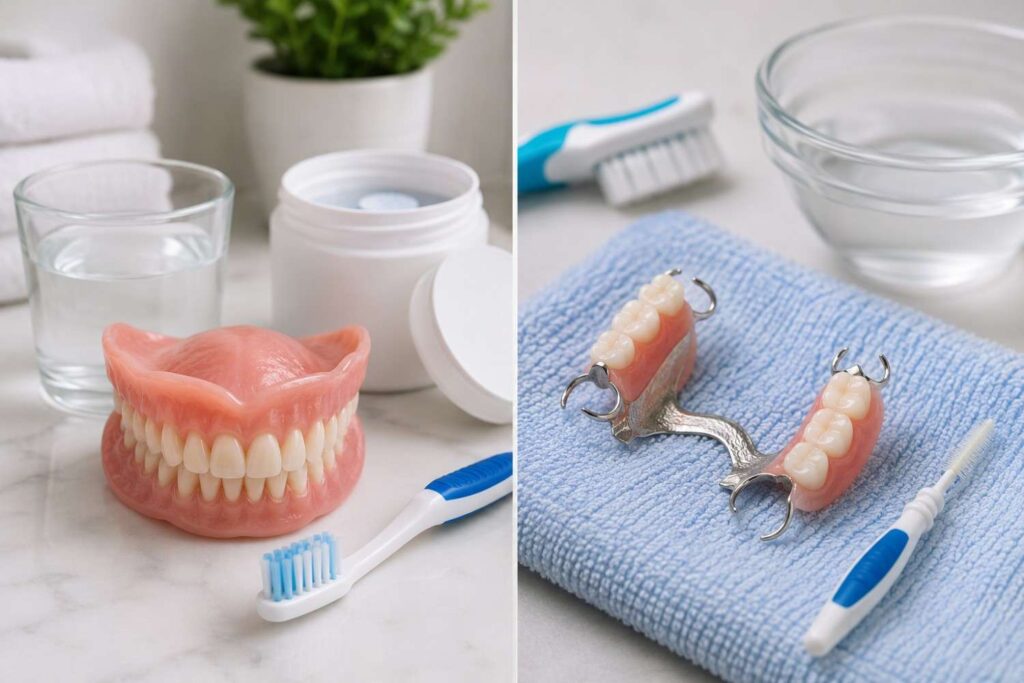 Full Dentures and Partial Dentures 
